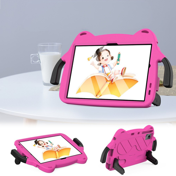 Children's case for Xiaomi Redmi Pad SE 11" / Huawei MatePad 11 2021 / DOOGEE T30 Pro / Lenovo Tab M11, pink