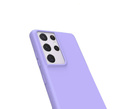 Case for Samsung Galaxy S21 Ultra, Silicone Lite, lavender