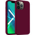 Case for iPhone 14 Pro Max, Silicone Lite, red