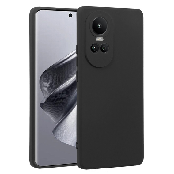 Case for Oppo Reno 10 / 10 Pro, Silicone Lite, black