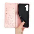 Flip case for Samsung Galaxy A55 5G, Wallet, Butterfly, purple