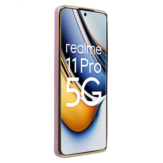 Case for Realme 11 Pro 5G / Pro+ 5G, Glamour CamShield, purple