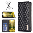 Flip case for Xiaomi Redmi Note 13 5G, Wallet, BINFEN COLOR, black