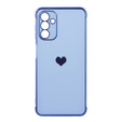 Case for Samsung Galaxy A13 5G, Electro heart, blue