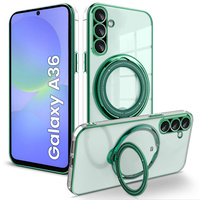 Magnetic Case for Samsung Galaxy A36 5G, for MagSafe, green