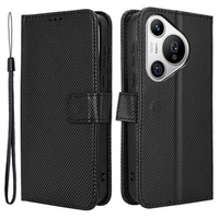 Flip case for Huawei Pura 70, Wallet Smart Magnet, black
