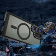 Case for Samsung Galaxy S23 Ultra, ERBORD Impact Guard, MagSafe, black