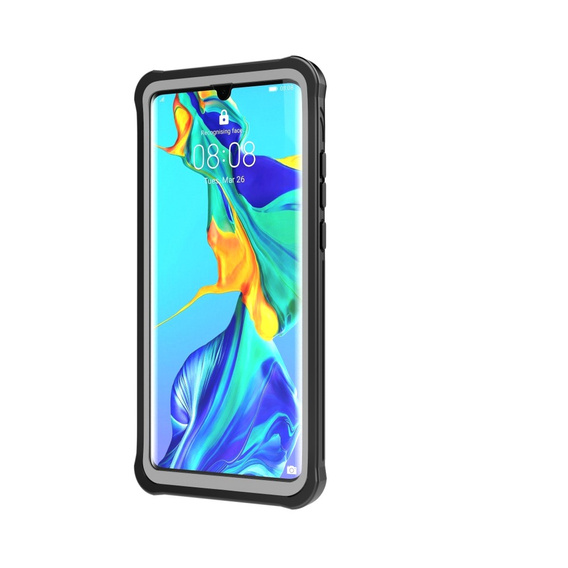 Case for Huawei P30 Pro, Shockproof, with film, black