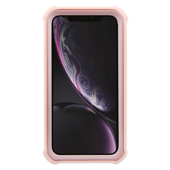 Armored case for iPhone XS Max, Dexnor Full Body, pink