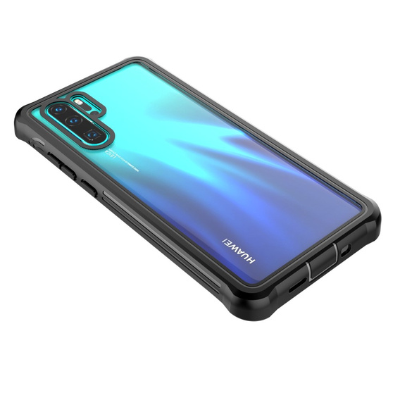 Case for Huawei P30 Pro, Shockproof, with film, black
