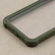 Case for iPhone 11, Dexnor Full Body Rugged, transparent / green