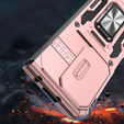 Case for Samsung Galaxy Z Fold6 5G, CamShield Slide, pink rose gold