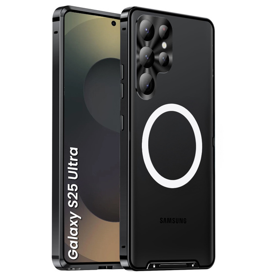 Camera Protection Case for Samsung Galaxy S25 Ultra, CamShield MagSafe, black