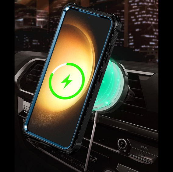 Case for Samsung Galaxy S23, Heavy Duty Ring, blue