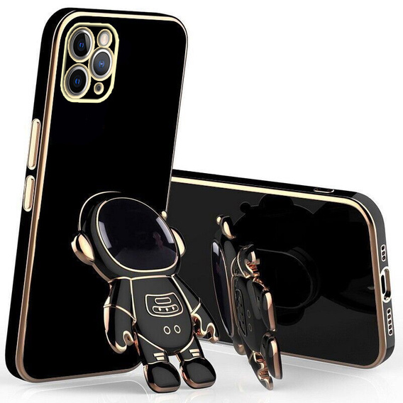 Case for iPhone 12 Pro Max, Astronaut, black