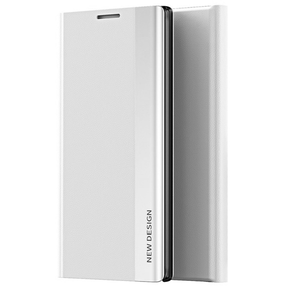 Flip case for Xiaomi Poco X5 Pro 5G / Redmi Note 12 Pro, Side Magnetic, silver