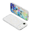 Case for iPhone Air, for MagSafe, glitter, transparent