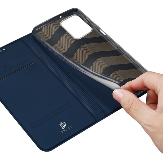 Dux Ducis Case for Motorola Moto G53, Skinpro, dark blue