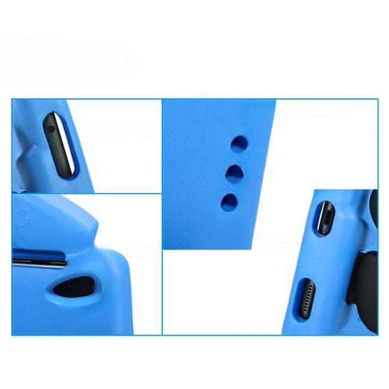 Children's Case for Samsung Galaxy Tab A 10.1 2019 SM-T510 SM-T515, Children's Case with Holder, blue