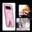 Fusion Hybrid case for Google Pixel 10 Pro XL, for MagSafe, with stand, pink