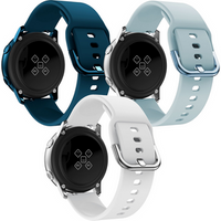 Silicone strap 20mm, Dark Blue