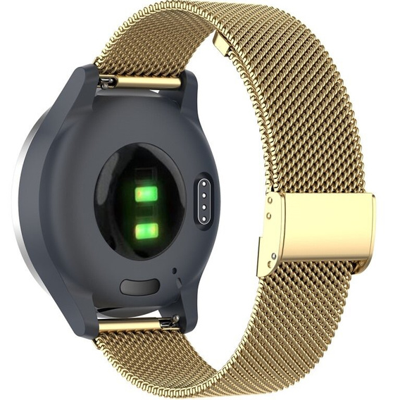 Milanese bracelet 18mm for Garmin Vivoactive 4S, Black