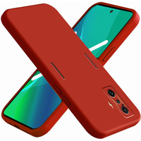 Case for Xiaomi POCO F4 GT, Silicone Lite, red