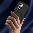 Case with frame for Samsung Galaxy S23 FE, for MagSafe, black