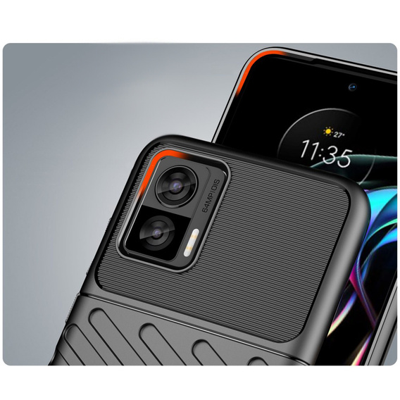 Case for Motorola Edge 30 Neo 5G, Thunder, black