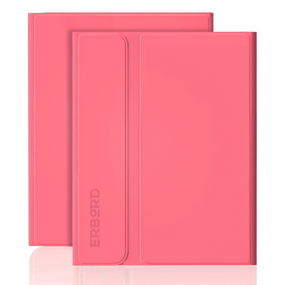 Case + keyboard iPad 10.9 2022 10 Gen, Pen Slot, pink rose gold