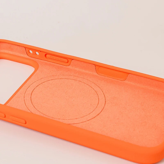 PC + silicone case with MagSafe for iPhone 17 Pro Max