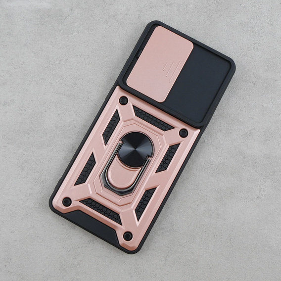 Case for Motorola Edge 40, CamShield Slide, pink rose gold