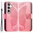 Butterfly flip case for Samsung Galaxy A37 5G, pink
