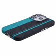 MagSafe's iPhone 16 Pro Max Case, Carbon Fiber, black / blue