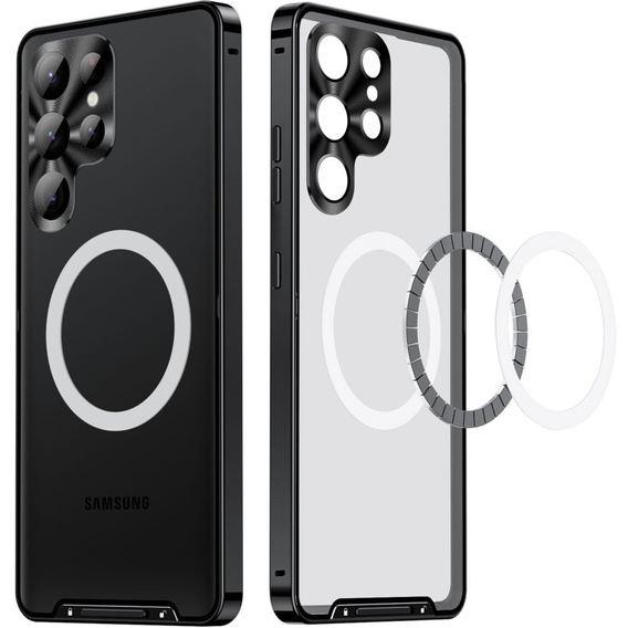 Camera Protection Case for Samsung Galaxy S25 Ultra, CamShield MagSafe, black