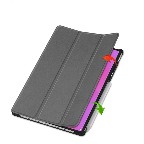 Case for Lenovo Yoga Tab Plus, Smartcase, grey