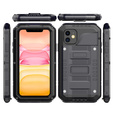 Armored case for iPhone 11, R-JUST, black