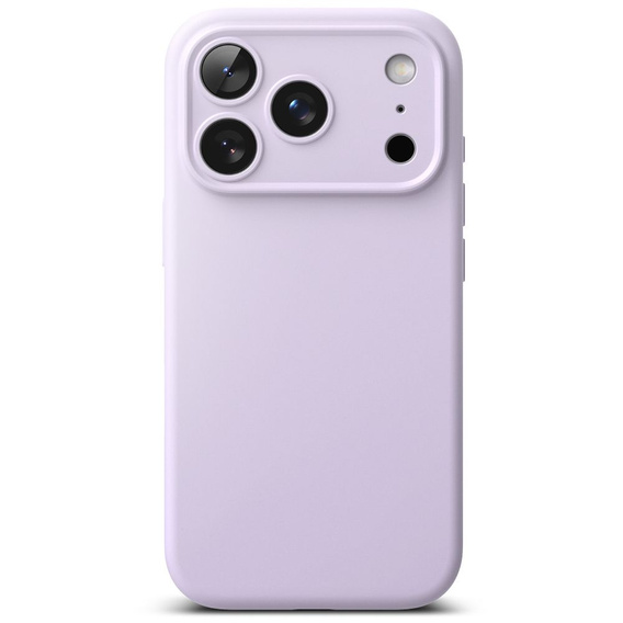 Ringke Case for iPhone 17 Pro Max, Silicone Magnetic MagSafe, Light Purple