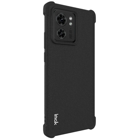 IMAK case for Motorola Edge 40, Dropproof, black