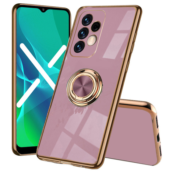 Case for Samsung Galaxy A13 4G, Electro Ring, purple