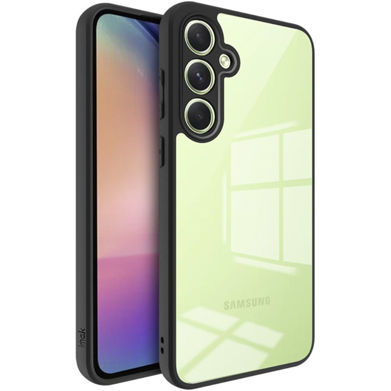 IMAK Case for Samsung Galaxy A35 5G, UX-9A Series, transparent / black