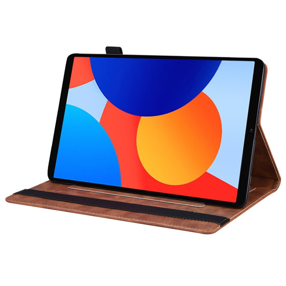 Case for Xiaomi Redmi Pad SE 8.7, Classic, with space for stylus, brown