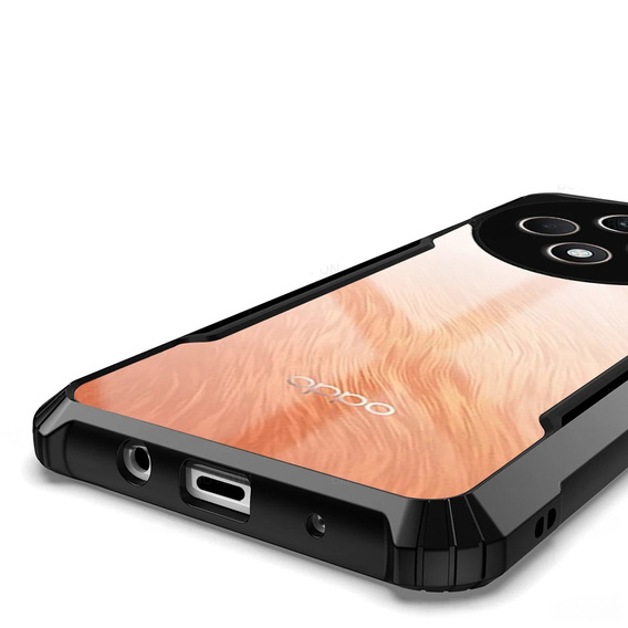 Case for Oppo Reno 12FS / 12F, AntiDrop Hybrid, black