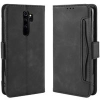 Flip case for Xiaomi Redmi Note 8 Pro, Card Slot, black