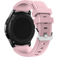 Silicone strap Twill Texture 20mm, Cyan