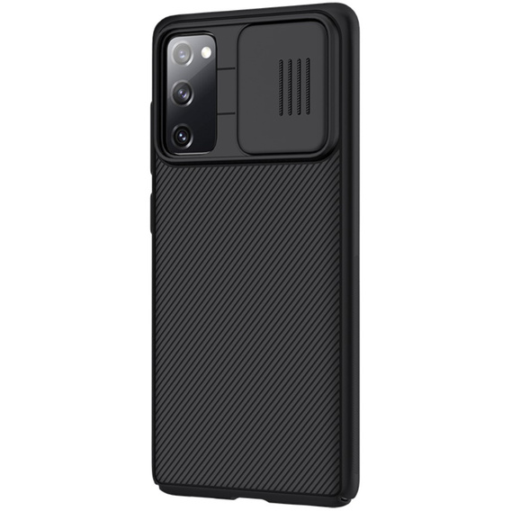 Case for Samsung Galaxy S20 FE, Armored Nillkin, CamShield Pro, black