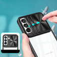 Case for Samsung Galaxy A34 5G, Slide Camera, black
