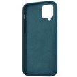Case for Samsung Galaxy A12 / M12 / A12 2021, Silicone Lite, dark green