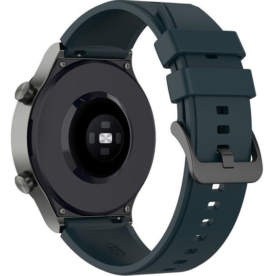 Silicone strap for Huawei Watch GT 2 Pro - Blackish Green