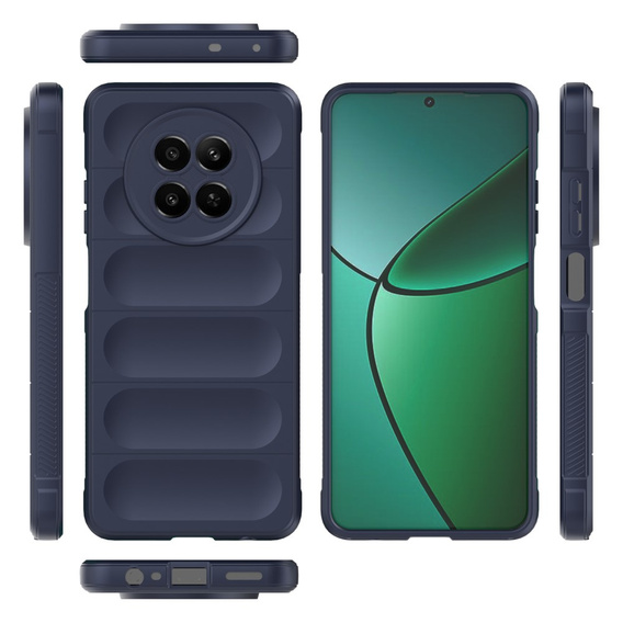 Case for Realme 12, Gaming Shockproof, dark blue
